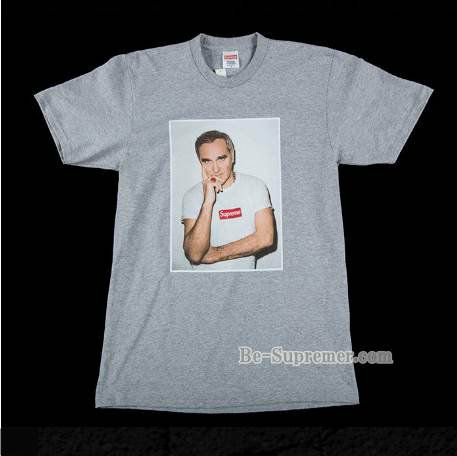 Supreme シュプリーム 16SS Morrissey Tee モリッシーフォトＴシャツ グレー | Supreme(シュプリーム)オンライン通販専門店  Be-supremer I 新作2024AW販売中