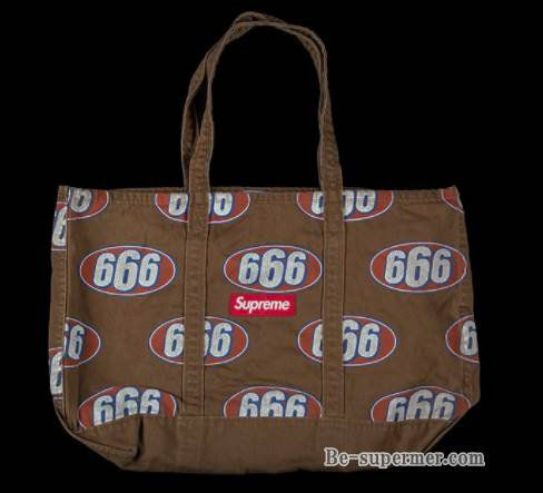 Supreme シュプリーム 17SS 666 Denim Tote トリプルシックス デニムトートバッグ ブラウン | Supreme(シュプリーム)オンライン通販専門店  Be-supremer I 新作2024AW販売中