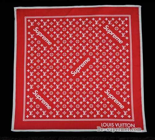 Supreme シュプリーム 17SS Louis Vuitton Bandana ルイヴィトン  