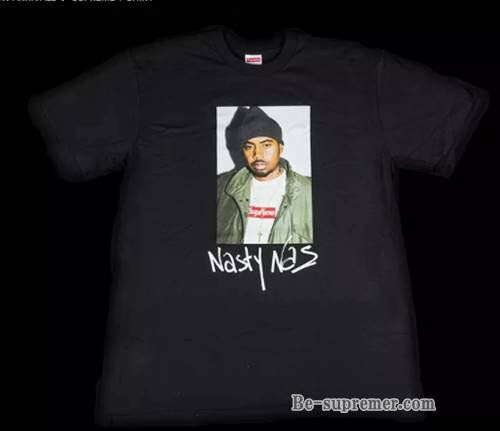 Supreme シュプリーム 17FW Nas Tee ナス Tシャツ ブラック | Supreme