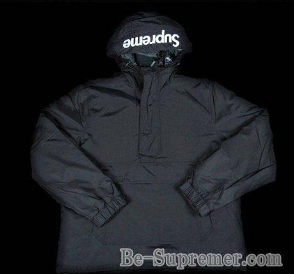 Supreme シュプリーム 17FW Hooded Logo Half Zip Pullover フードロゴ 