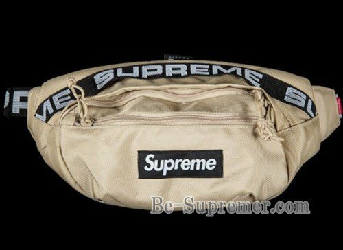 18ss Supreme waist あえなく bag tan 
