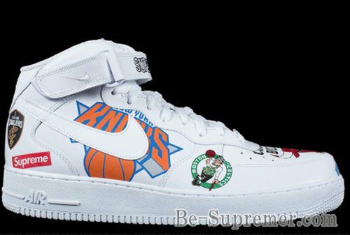 Supreme シュプリーム 18SS Nike/NBA Teams Air Force 1 Mid ナイキNBA  