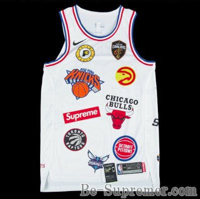 Supreme シュプリーム 18SS Nike/NBA Teams Authentic Jersey ナイキNBAチームオーセンティックジャージー  ホワイト | Supremeオンライン通販専門店 Be-supremer