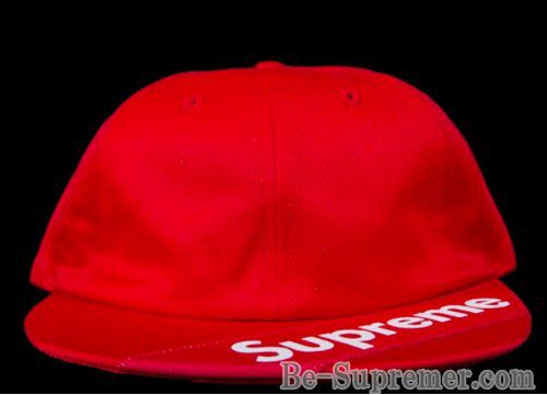 Supreme シュプリーム 18SS Visor Label 6 Panel Cap バイザーラベル6 