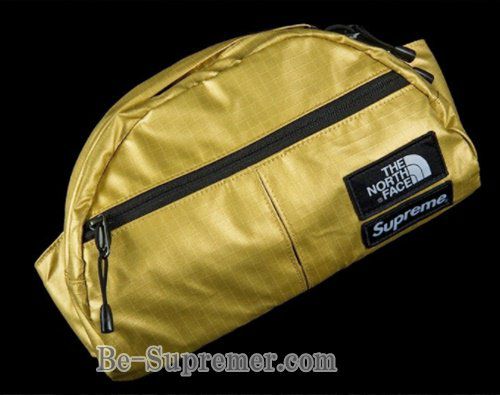 Supreme シュプリーム 18SS The North Face Metallic Roo II Lumbar Pack ノースフェイスメタリックルーランバーパック  ウエストバッグ ゴールド | Supreme(シュプリーム)オンライン通販専門店 Be-supremer I 新作2024AW販売中