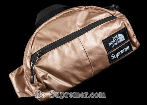 Supreme シュプリーム 18SS The North Face Metallic Roo II Lumbar Pack ノースフェイスメタリックルーランバーパック  ウエストバッグ ローズゴールド | Supreme(シュプリーム)オンライン通販専門店 Be-supremer I 新作2024AW販売中