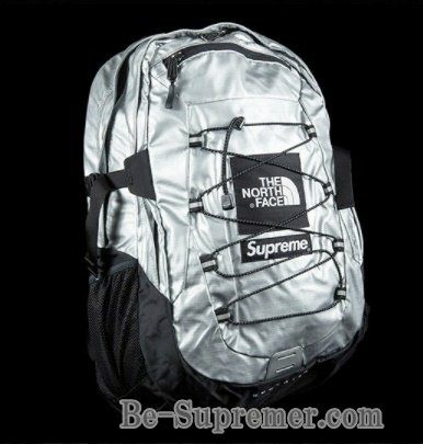 Supreme シュプリーム 18SS The North Face Metallic Borealis Backpack ノースフェイス メタリックボレアリスバックパック シルバー | Supremeオンライン通販専門店 Be-supremer