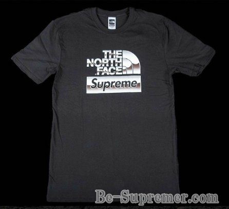 Supreme シュプリーム 18SS The North Face Metallic Logo T-shirt  