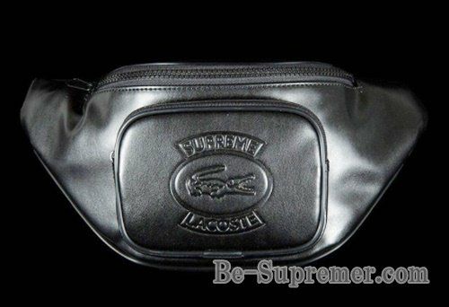 Supreme シュプリーム 18SS LACOSTE Waist Bag ラコステウエストバッグ ブラック | Supreme(シュプリーム)オンライン通販専門店  Be-supremer I 新作2024AW販売中