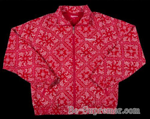 Supreme シュプリーム 18SS Bandana Track Jacket バンダナトラック 