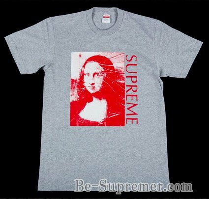 Supreme シュプリーム 18SS Mona Lisa Tee モナリザＴシャツ ヘザーグレー | Supreme(シュプリーム)オンライン通販専門店  Be-supremer I 新作2024AW販売中