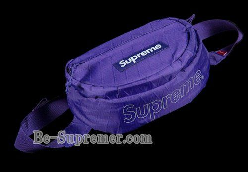 Supreme シュプリーム 18FW Waist bag ウエストバッグ パープル  