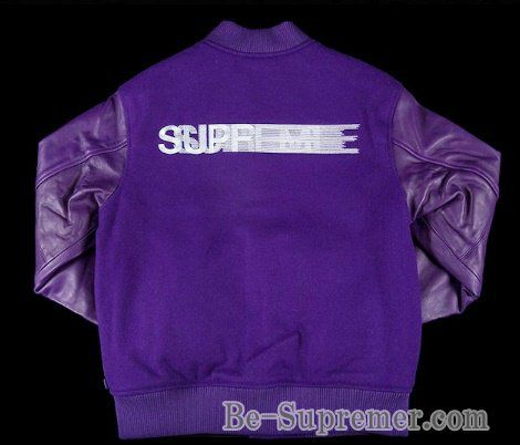 Supreme シュプリーム 18FW Motion Logo Varsity Jacket モーションロゴヴァーシティジャケット パープル |  Supreme(シュプリーム)オンライン通販専門店 Be-supremer I 新作2024AW販売中