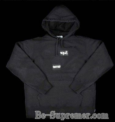 Supreme シュプリーム 18FW Comme des Garcons SHIRT Split Box Logo Hooded  Sweatshirt コムデギャルソンフードパーカー ブラック | Supreme(シュプリーム)オンライン通販専門店 Be-supremer I  新作2024AW販売中