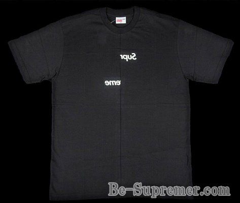 Supreme シュプリーム 18FW Comme des Garcons SHIRT Split Box Logo Tee  コムデギャルソンボックスロゴＴシャツ ブラック | Supreme(シュプリーム)オンライン通販専門店 Be-supremer I  新作2024AW販売中