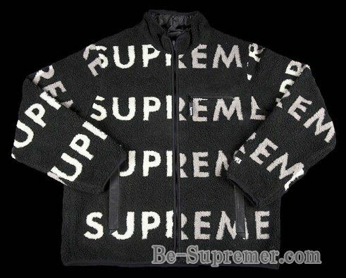 Supreme シュプリーム 18FW Reversible Logo Fleece Jacket リバーシブルロゴフリースジャケット ブラック |  Supreme(シュプリーム)オンライン通販専門店 Be-supremer I 新作2024AW販売中