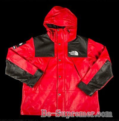 Supreme シュプリーム 18FW The North Face Leather Mountain Parka ノースフェイスレザーマウンテンパーカ  レッド | Supreme(シュプリーム)オンライン通販専門店 Be-supremer I 新作2024AW販売中