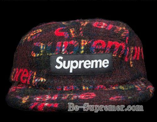 Supreme シュプリーム 18FW Harris Tweed Camp Cap ハリス