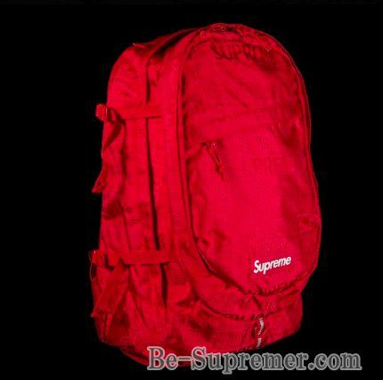 Supreme シュプリーム 19SS Backpack バックパック リュック バッグ レッド | Supreme(シュプリーム)オンライン通販専門店  Be-supremer I 新作2024AW販売中