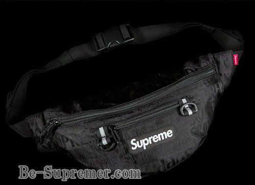 Supreme シュプリーム 19SS Waist Bag ウエストバッグ ブラック  