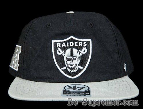Supreme シュプリーム 19SS NFL Raiders '47 5Panel Cap NFL