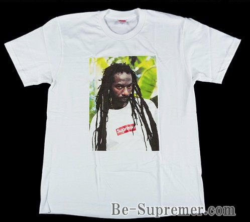 Supreme シュプリーム 19SS Buju Banton Tee ブジュバントンボックスロゴフォトプリント Tシャツ ホワイト | Supreme (シュプリーム)オンライン通販専門店 Be-supremer I 新作2024AW販売中