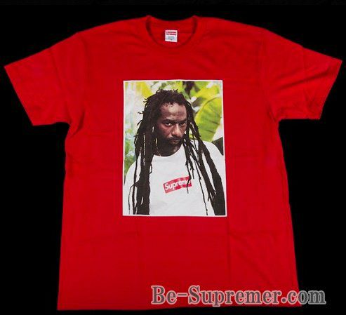 Supreme シュプリーム 19SS Buju Banton Tee ブジュバントンボックスロゴフォトプリント Tシャツ レッド | Supreme( シュプリーム)オンライン通販専門店 Be-supremer I 新作2024AW販売中