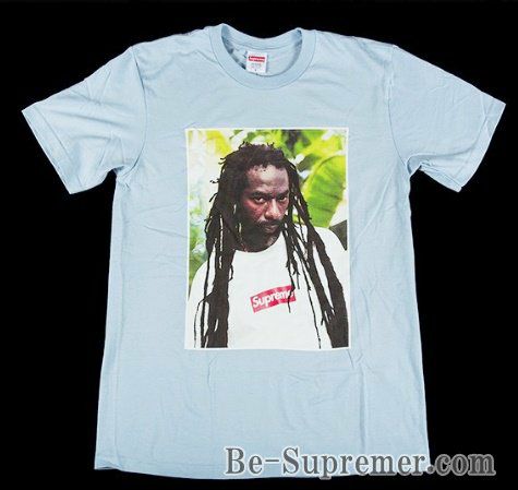 Supreme シュプリーム 19SS Buju Banton Tee ブジュバントンボックスロゴフォトプリント Tシャツ ライトブルー |  Supreme(シュプリーム)オンライン通販専門店 Be-supremer I 新作2024AW販売中