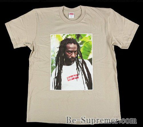 Supreme シュプリーム 19SS Buju Banton Tee ブジュバントンボックスロゴフォトプリント Tシャツ クレイ | Supreme( シュプリーム)オンライン通販専門店 Be-supremer I 新作2024AW販売中