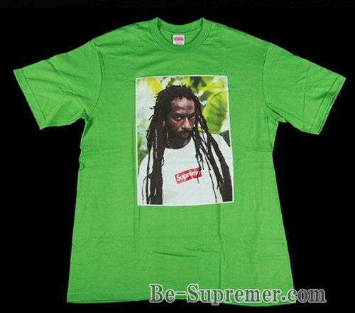 Supreme シュプリーム 19SS Buju Banton Tee ブジュバントンボックスロゴフォトプリント Tシャツ グリーン | Supreme (シュプリーム)オンライン通販専門店 Be-supremer I 新作2024AW販売中