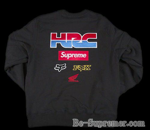 Supreme シュプリーム 19FW Honda Fox Racing Crewneck ホンダ  