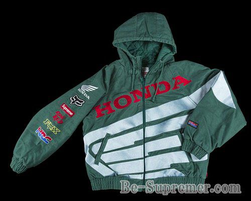 Supreme シュプリーム 19FW Honda Fox Racing Puffy Zip Up Jacket 