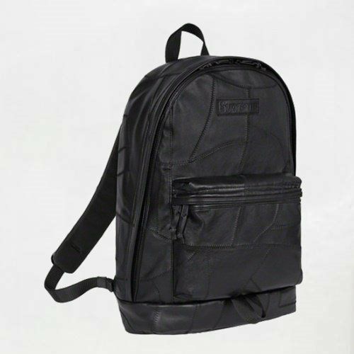 Supreme シュプリーム 19FW Patchwork Leather Backpack パッチワークレザーバックパック リュック ブラック |  Supremeオンライン通販専門店 Be-supremer