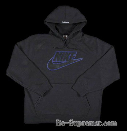 Supreme シュプリーム 19FW Nike Leather Applique Hooded Sweatshirt ナイキレザーアップリケフード パーカー ブラック | Supreme(シュプリーム)オンライン通販専門店 Be-supremer I 新作2024AW販売中