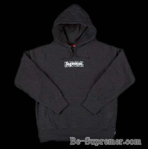Supreme シュプリーム 19FW Bandana Box Logo Hooded Sweatshirt 