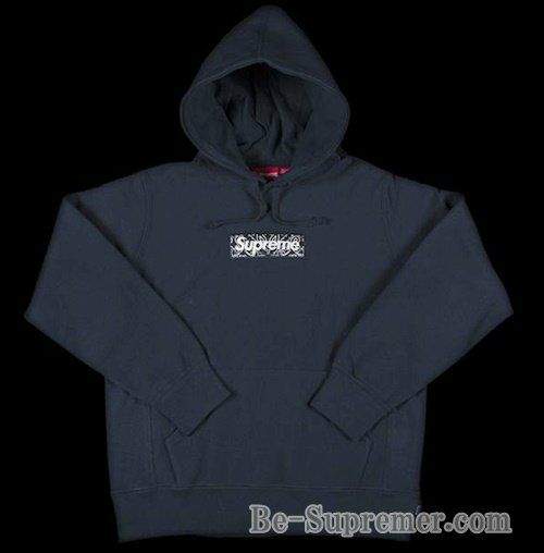 Supreme シュプリーム 19FW Bandana Box Logo Hooded Sweatshirt 