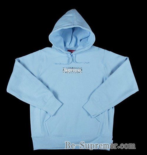 Supreme シュプリーム 19FW Bandana Box Logo Hooded Sweatshirt 