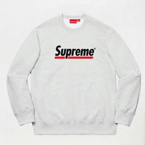 Supreme シュプリーム 20SS Underline Crewneck アンダーラインクルーネック トレーナー アッシュグレー | Supreme (シュプリーム)オンライン通販専門店 Be-supremer I 新作2024AW販売中