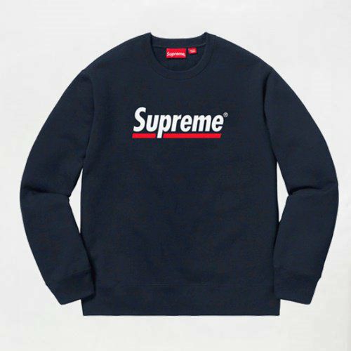 Supreme シュプリーム 20SS Underline Crewneck アンダーラインクルーネック トレーナー ネイビー | Supremeオンライン通販専門店  Be-supremer