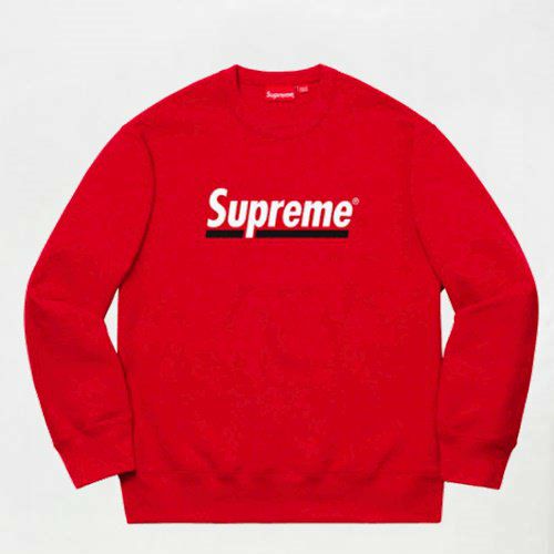 Supreme シュプリーム 20SS Underline Crewneck アンダーラインクルーネック トレーナー レッド | Supreme( シュプリーム)オンライン通販専門店 Be-supremer I 新作2024AW販売中