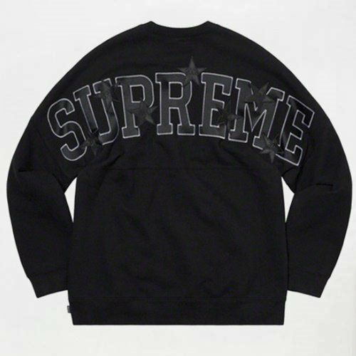 Supreme シュプリーム 20SS Stars Crewneck スターズクルーネック トレーナー ブラック | Supreme(シュプリーム)オンライン通販専門店  Be-supremer I 新作2024AW販売中