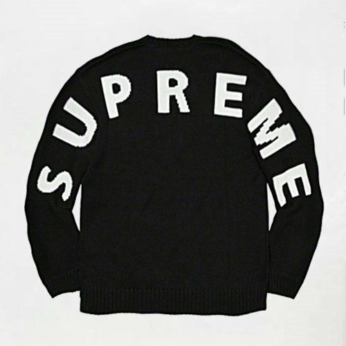 Supreme シュプリーム 20SS Back Logo Sweater バックロゴクルーネックセーター ブラック | Supreme(シュプリーム)オンライン通販専門店  Be-supremer I 新作2024AW販売中