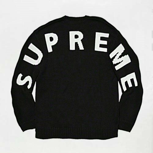 Supreme シュプリーム 20SS Back Logo Sweater バックロゴクルーネック 