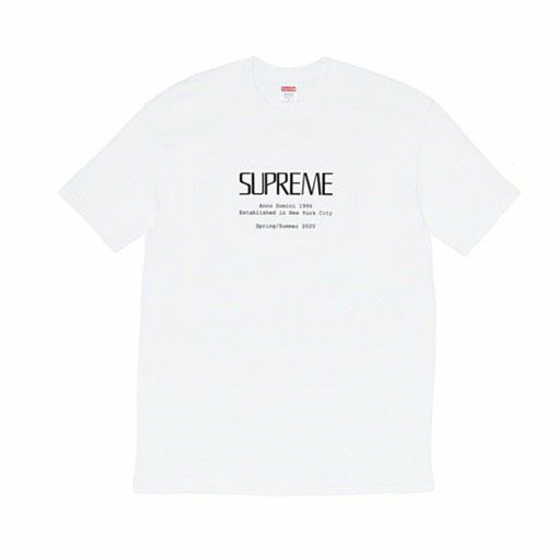 Supreme シュプリーム 20SS Anno domini Tee アンノドミニTシャツ 