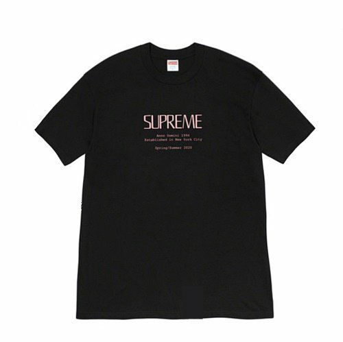 Supreme シュプリーム 20SS Anno domini Tee アンノドミニTシャツ ブラック | Supremeオンライン通販専門店  Be-supremer