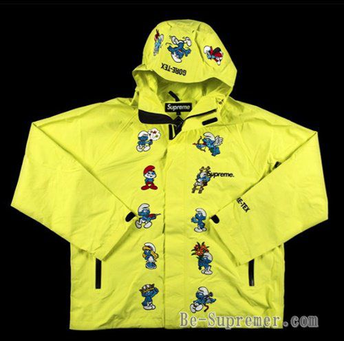 Supreme シュプリーム 20FW Smurfs GORE-TEX Shell Jacket スマーフ 