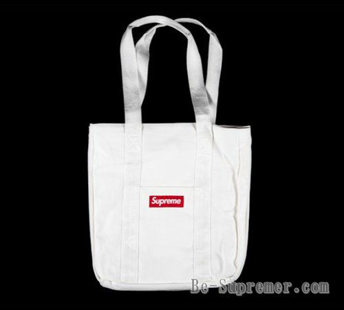 Supreme シュプリーム 20FW Canvas Tote キャンバストートバッグ ホワイト |  Supreme(シュプリーム)オンライン通販専門店 Be-supremer I 新作2024AW販売中