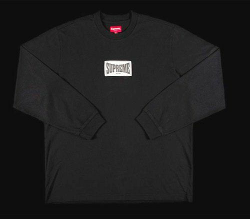 Supreme シュプリーム 20FW Woven Label L/S Top ウォーヴン