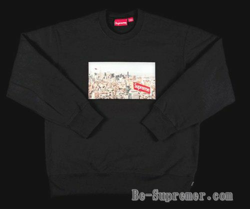 Supreme シュプリーム 20FW Aerial Crewneck エアリアルクルーネック ブラック | Supreme(シュプリーム)オンライン通販専門店  Be-supremer I 新作2024AW販売中